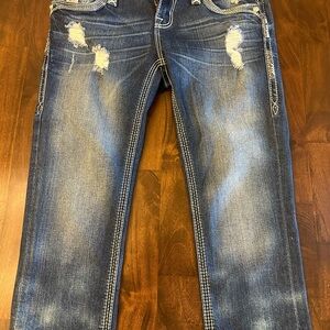 Rock Revival Women's Jeans Size 28 Alexia Crop